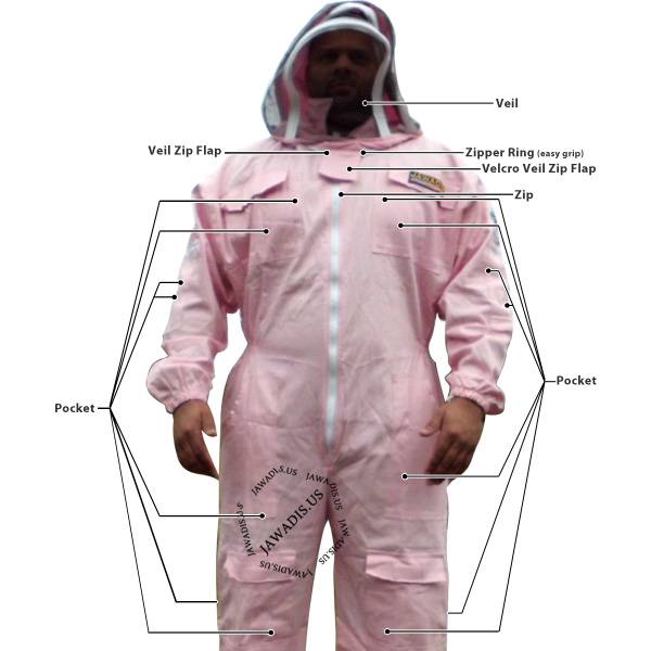 A1112n001 Jawadis Pink Beekeeper Suit B