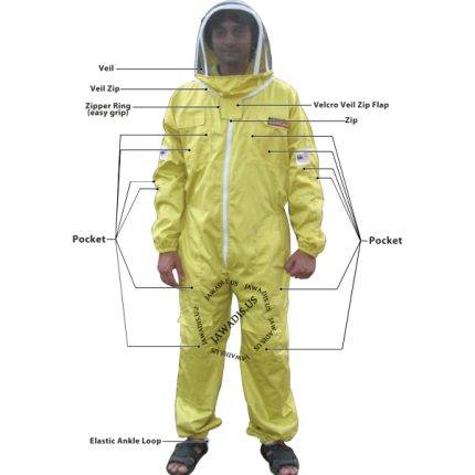 A1118n001 Jawadis Yellow Beekeeper Suit A
