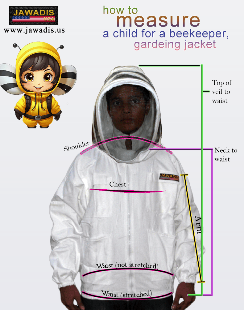 Size How To Measure Jawadis Jacket Kids