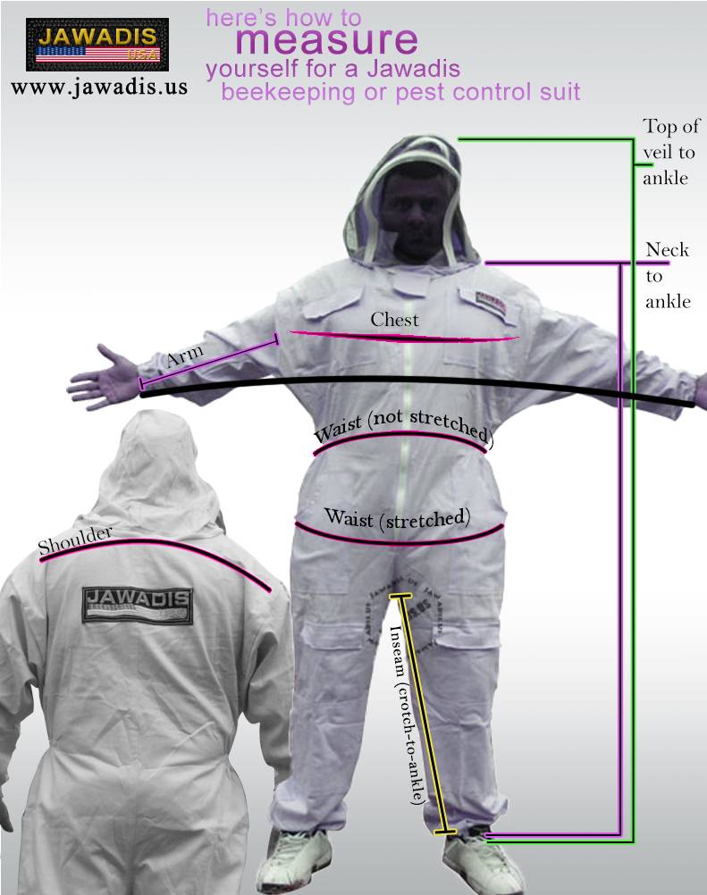Size diagram - How To Measure Jawadis Suit for little ones