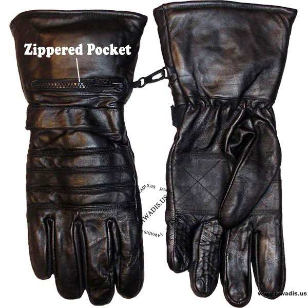 A2301n001 Jawadis Winter Biker Leather Gloves A