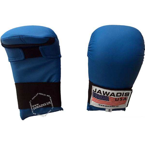A3302n001 Jawadis Blue Karate Sparring Mitts A