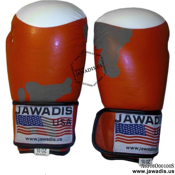 A6316o001 Jawadis Target Boxing Gloves Red C
